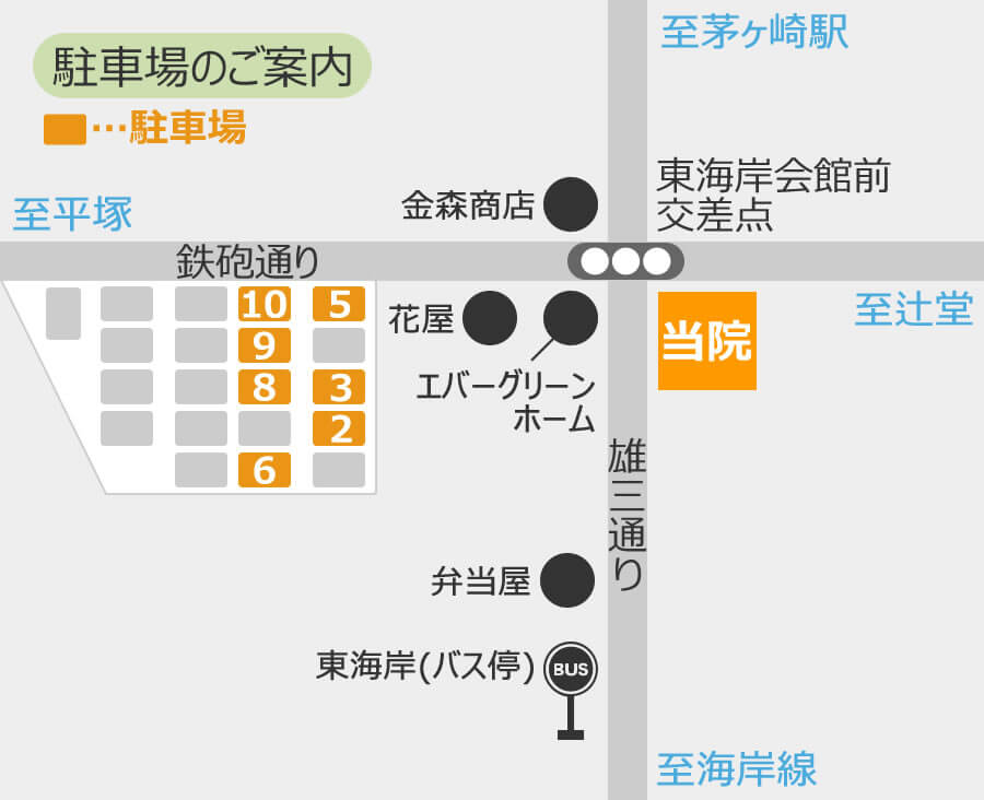 駐車場のご案内